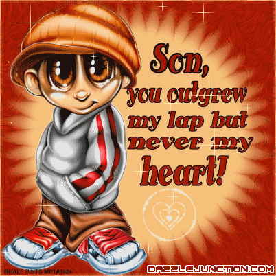 8 Son greeting image