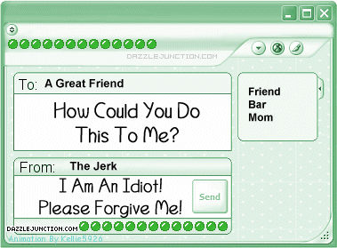 Blinkie Jerk Sorry image