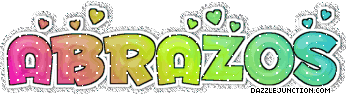 Abrazos Spanish greeting image