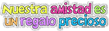 Amistad Precioso Spanish greeting image