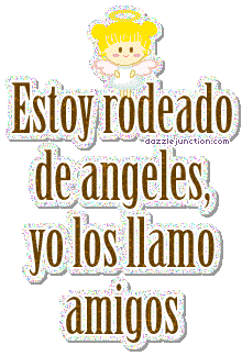 Angeles Amigos Spanish greeting image