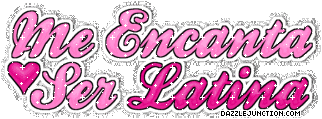Encanta Ser Latina Spanish greeting image