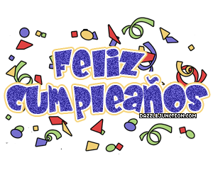 Feliz Cumpleanos Spanish greeting image