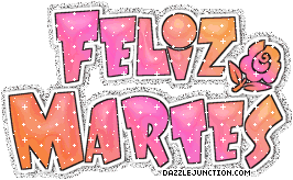Feliz Martes Spanish greeting image