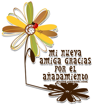 Gracias Amiga Spanish greeting image