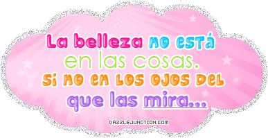La Belleza No Esta En Las Cosas