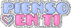 Pienso En Ti Spanish greeting image