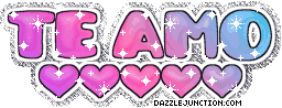 Te Amo Spanish greeting image
