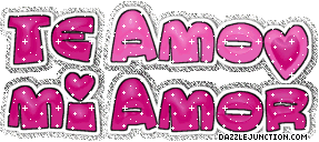 Te Amo Mi Amor Spanish greeting image