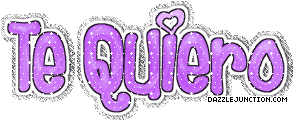 Te Quiero Spanish greeting image