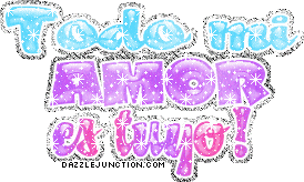 Todo Mi Amor Y Spanish greeting image
