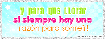 Y Para Que Llorar Spanish greeting image