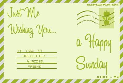 Sunday Post Card