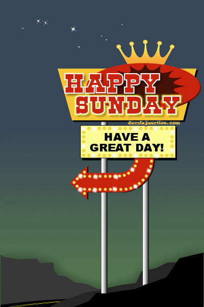 Sunday Retro Sign