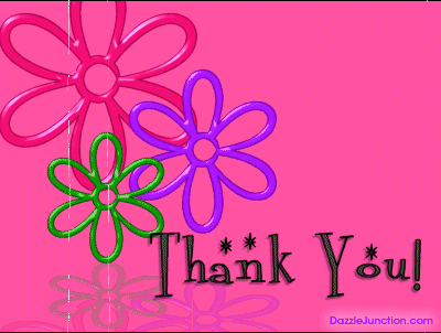 Thank You! Pink image