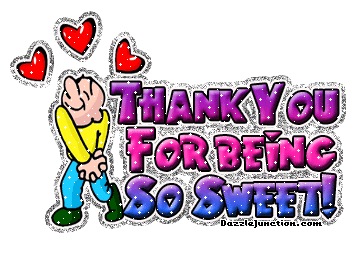 Thank You Being Sweet