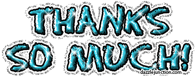 Thanks Much Glitter