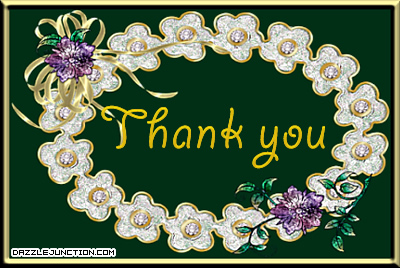 Green Thank you image
