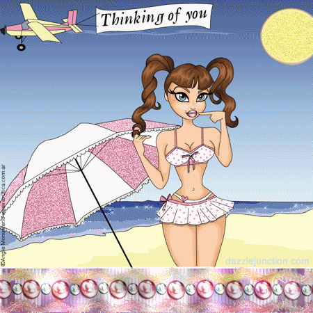 Thinking Thinking Of You greeting image