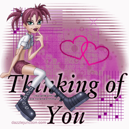 Thinking Thinking Of You greeting image