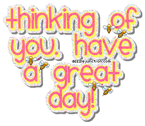 Thinking Bee Thinking Of You greeting image