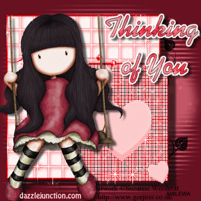 Thinking Thinking Of You greeting image