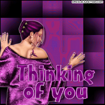 Thinking Thinking Of You greeting image