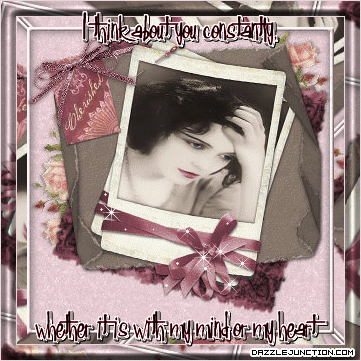 Thinking Thinking Of You greeting image