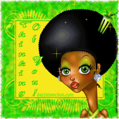 Thinking Thinking Of You greeting image
