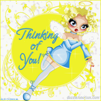 Thinking Thinking Of You greeting image