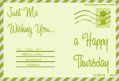 Thursday Post Card