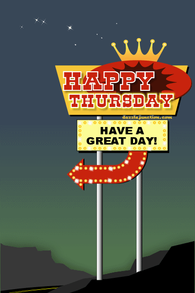 Thursday Retro Sign image