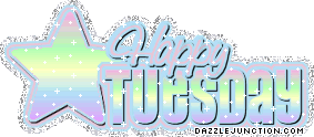 Tuesday  Glitter Stars image