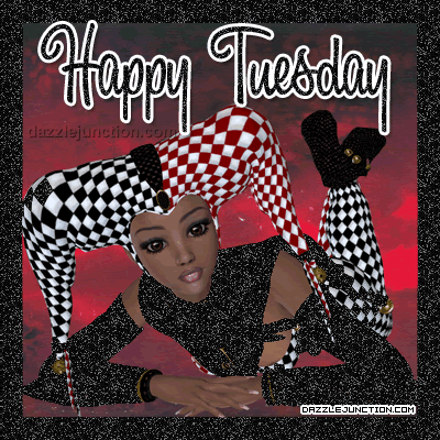 Tuesday Jester Glitter image