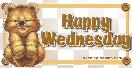 Bear Laugh Wed Wednesday greeting image