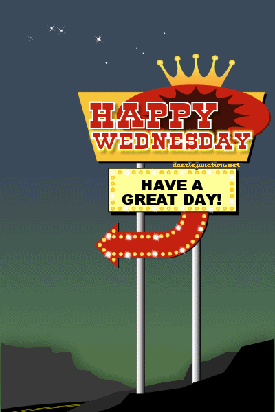 Wednesday Retro Sign image