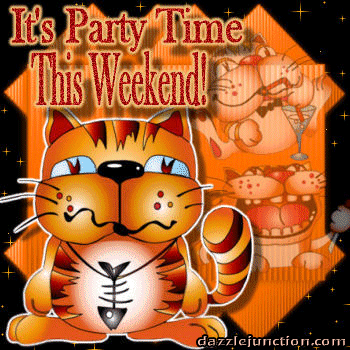 Weekend Party Cat Dj image
