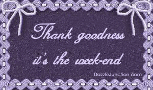 Wkend Weekend greeting image