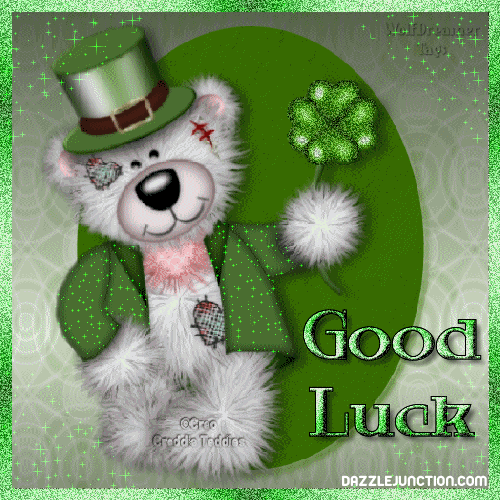 Good Luck Well Wishes greeting image