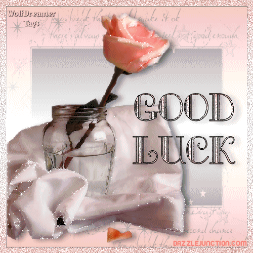 Good Luck Well Wishes greeting image