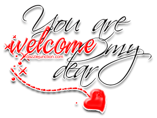 You Are Welcome My Dear