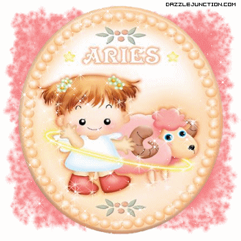 Aries Zodiac greeting image