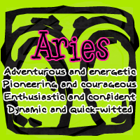 Aries Quote Zodiac greeting image