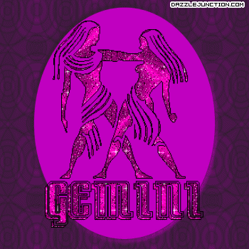 Gemini Zodiac greeting image