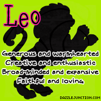 Leo Quote Zodiac greeting image