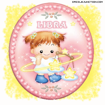 Libra Zodiac greeting image