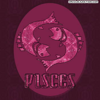 Pisces Zodiac greeting image