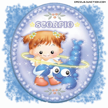 Scorpio Zodiac greeting image