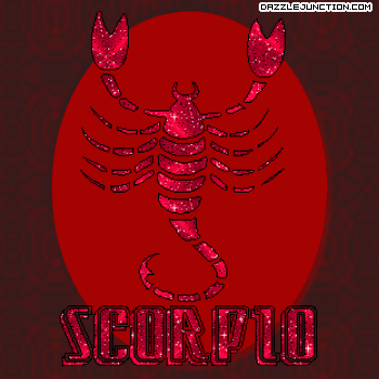 Scorpio Zodiac greeting image