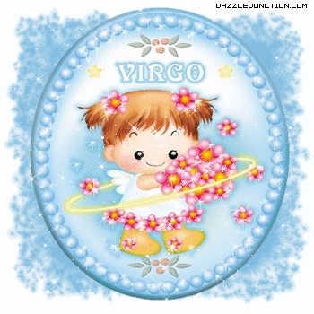 Virgo Zodiac greeting image
